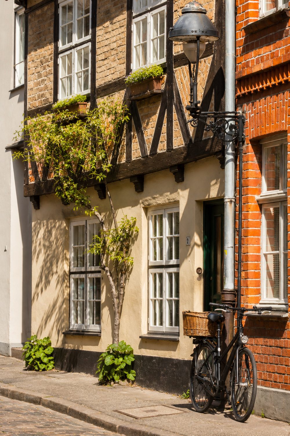 Charaktervolle Altstadt-Fassade in Lübeck